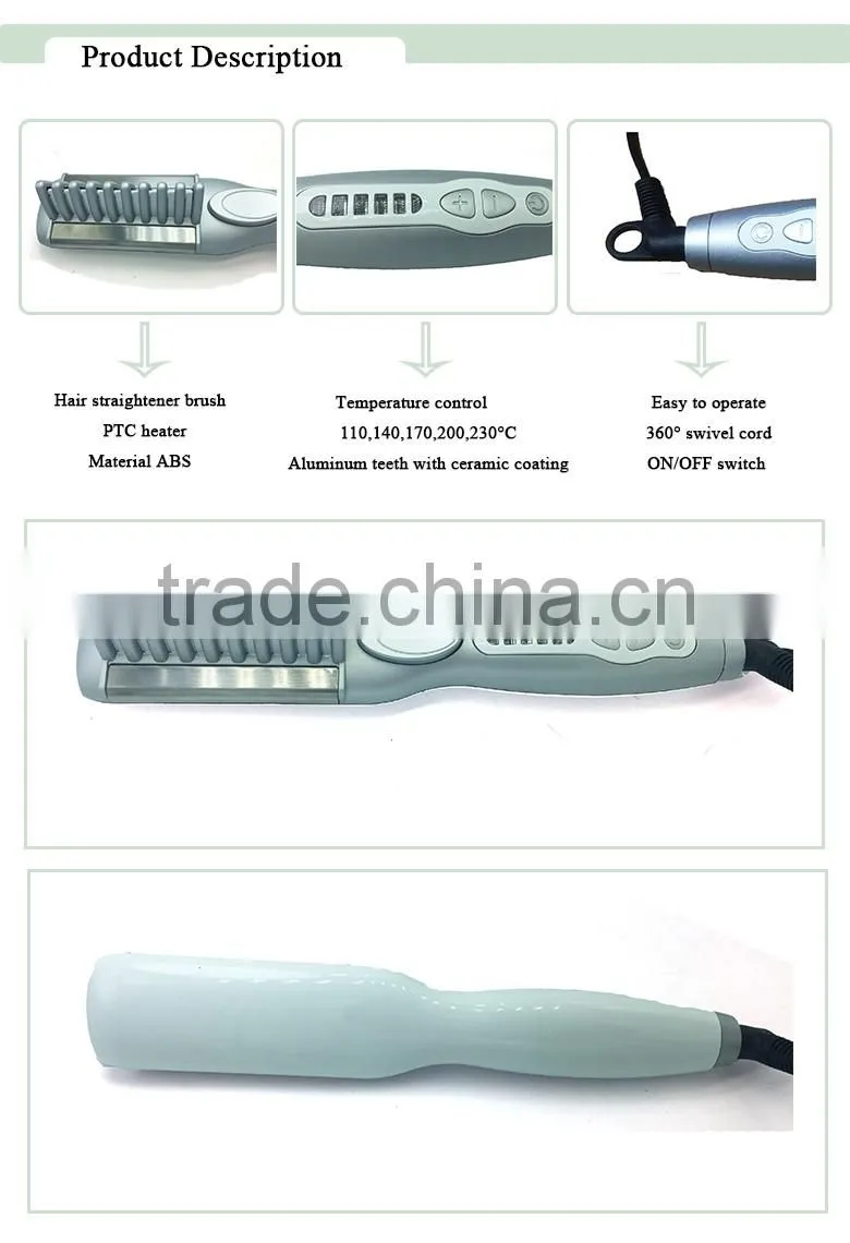 hair straightener curling iron hair straightener with ionic function ceramic coating plate hair straightener