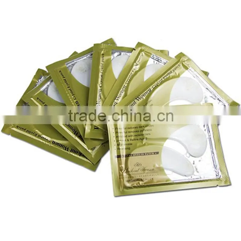 facial mask sheet for hydrating,24k gold collagen crystal face mask
