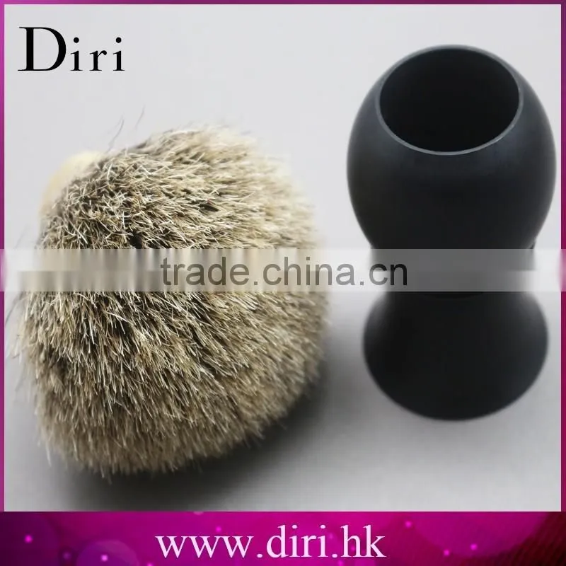 Best 100% PURE BADGER HAIR WET SHAVING BRUSH Plastic HANDLE Shave brush newest arrival