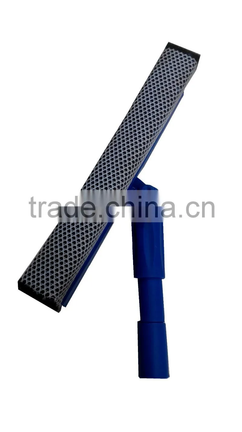 2016 New Hot Sale Swival Head Window Cleaner Glass Wiper with Telescopic Handle Car Window Cleaner HD3051
