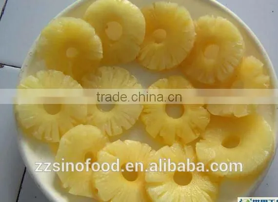 HALAL Food Canned Pineapple Slice in Heavy Syrup