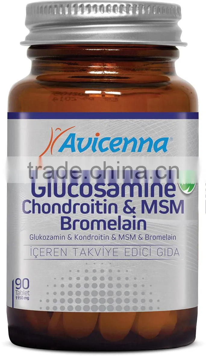 Glucosamine Chondroitin MSM Tablet Health Dietary Supplement for Joint Health Ayurvedic Medicine for Man