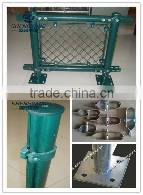 PVC coated wire mesh and chain link fence for fence