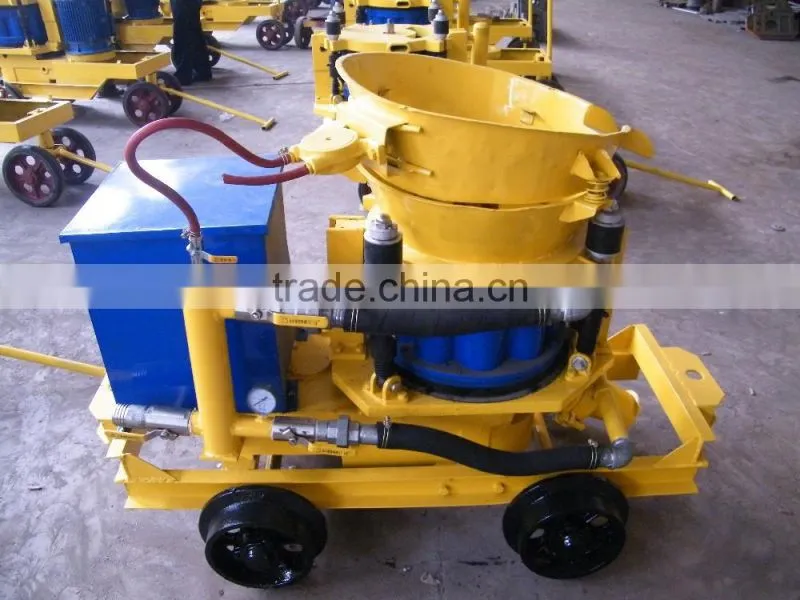 Professional gunite machine/wet type gunite machines for sale