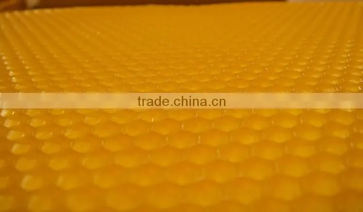 2016 bee keeping use beeswax foundation sheet/hot sale bee foundatoin sheet