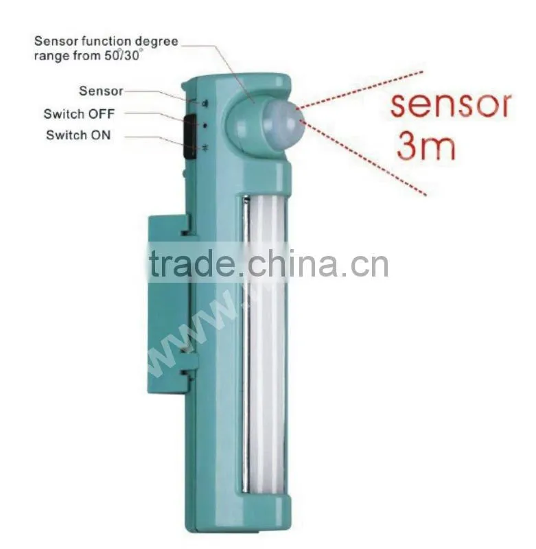 green soft 2led sensor sound sensor led light with mount bracket
