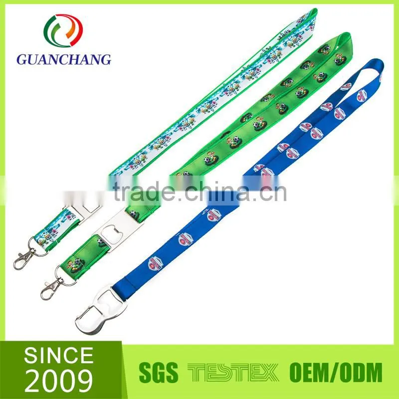 high quality flat polyester drink sling bling lanyard wine glass holder set