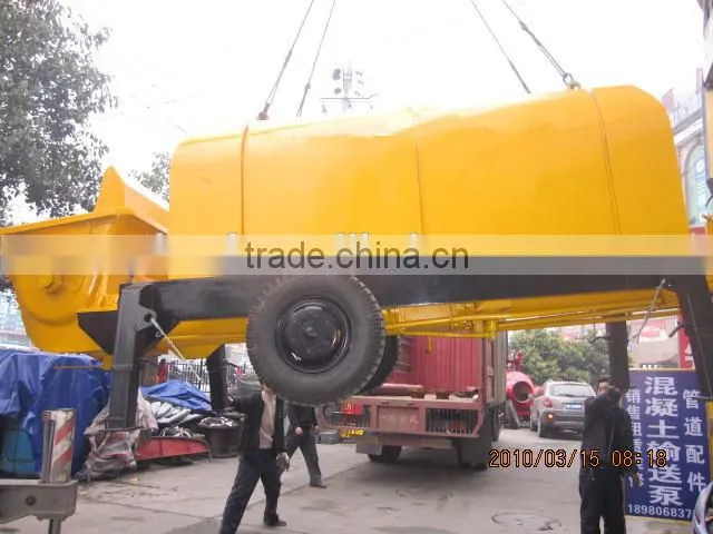 Civil Construction Small Concrete Pump with output 30m3/h