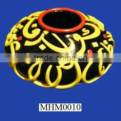 Natural deer design pocerlain vase