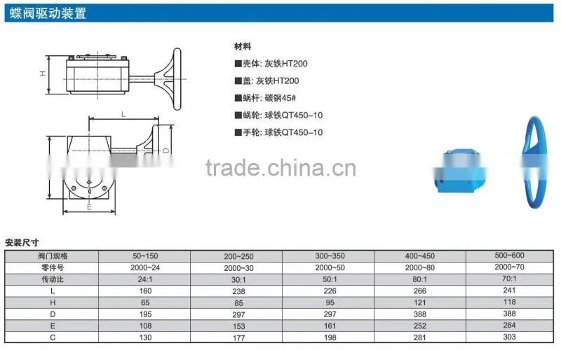 Signal butterfly valve
