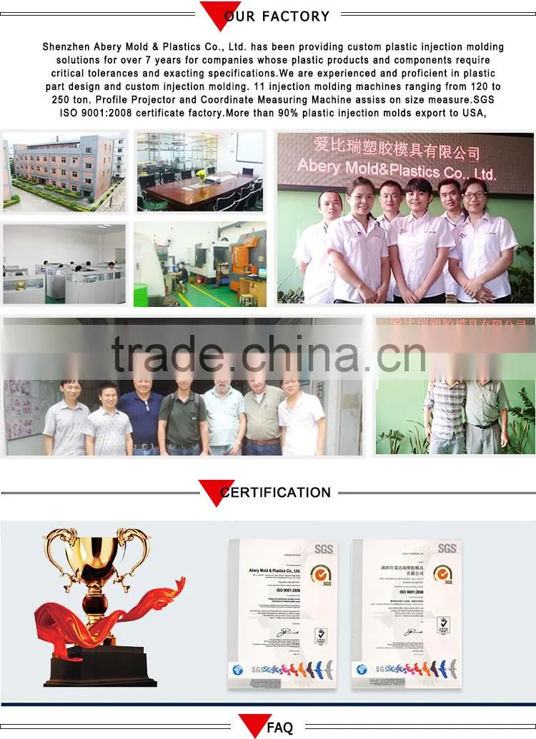 Large scale plastic mould injection spare parts produce factory