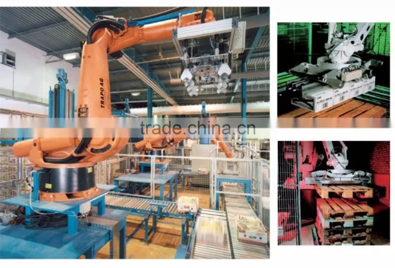 High speed Automatic Industrial long service life Rice Bag palletizer