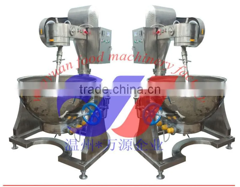 tomato paste jacketed kettle Planetary stirring jacketed pot