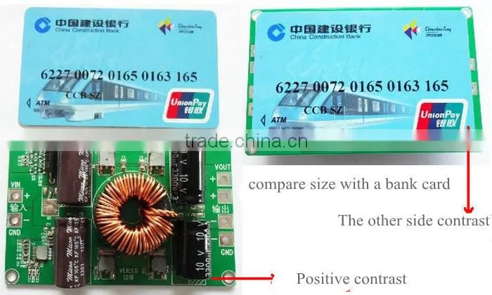 12V turn 5V15A75W car display power switch 5V 24V car power converter module thin bare board