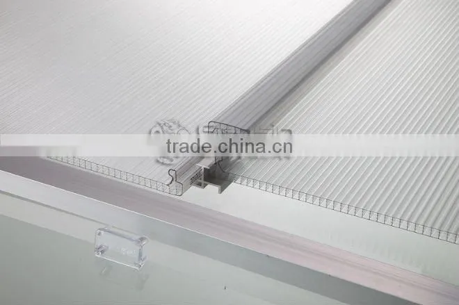 U Locking System Polycarbonate Multi-wall Sheets
