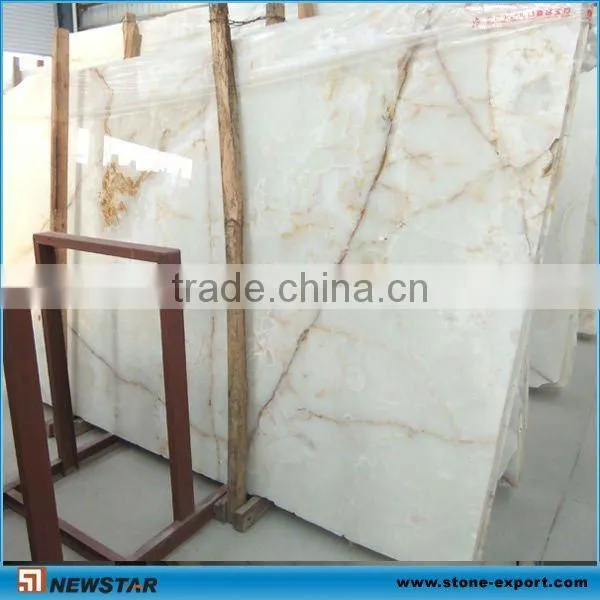 White composite onyx tiles (onyx laminated Glass tiles )