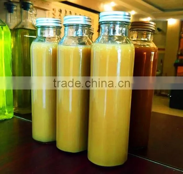 300ml drinking bottle with metal lid