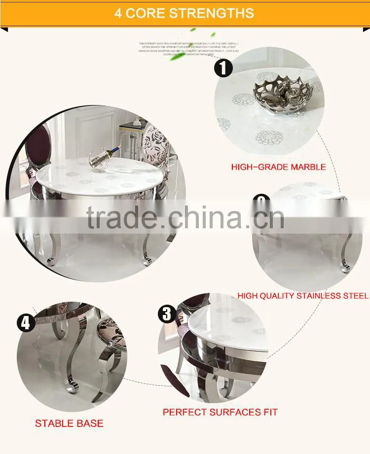 TH351 Guangdong cheap price pedestal dining table