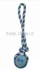 Good quality cotton rope with plastic bone dog toys