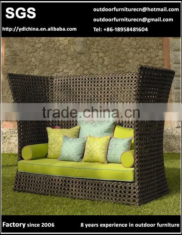 PE rattan furniture rattan cube set