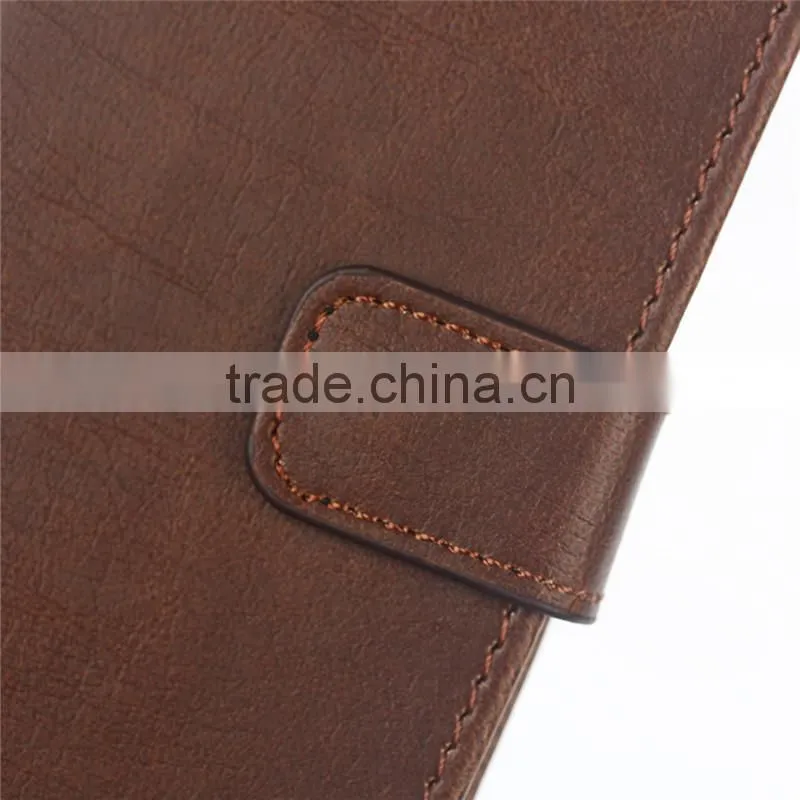 High quality crazy-horse PU card bumper/pocket cell phone case for Iphone