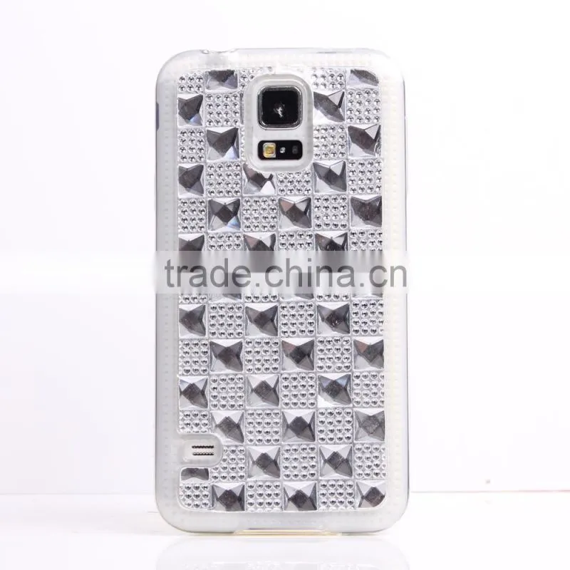 New products jewelry diamond phone case for Samsung s5