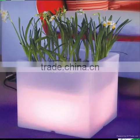 Shenzhen High Quality Bright LED Fruit Tray/ RGB LED Ice Fruit Pot for bar