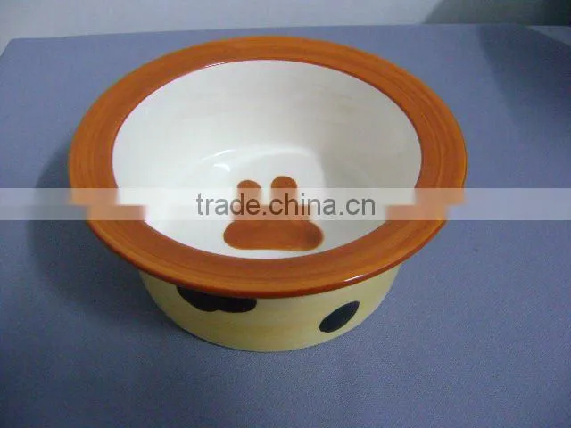 porcelain pet bowl