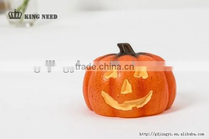 China new product wholesale plastic LED pumpkin Halloween decoration