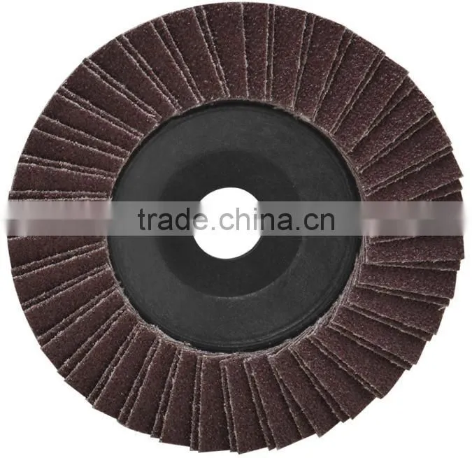 Aluminum Oxide with Plastic Cover Flap Disc