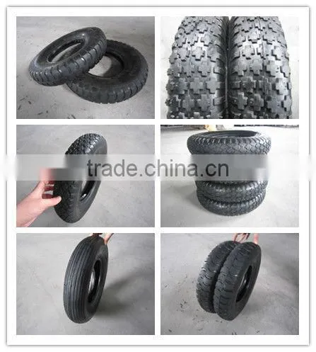 wheelbarrow solid rubber tires