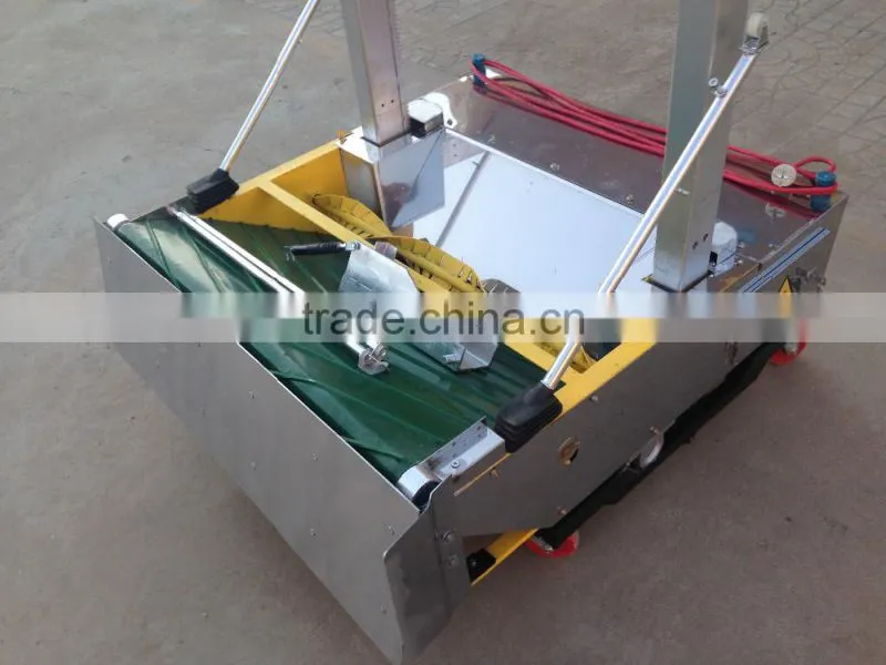 Wall building tool / cement plastering machine for wall