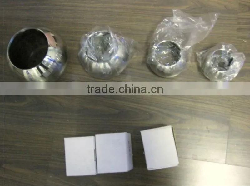 Forged hollow brass valve ball
