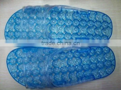 health plastic pvc massager slippers