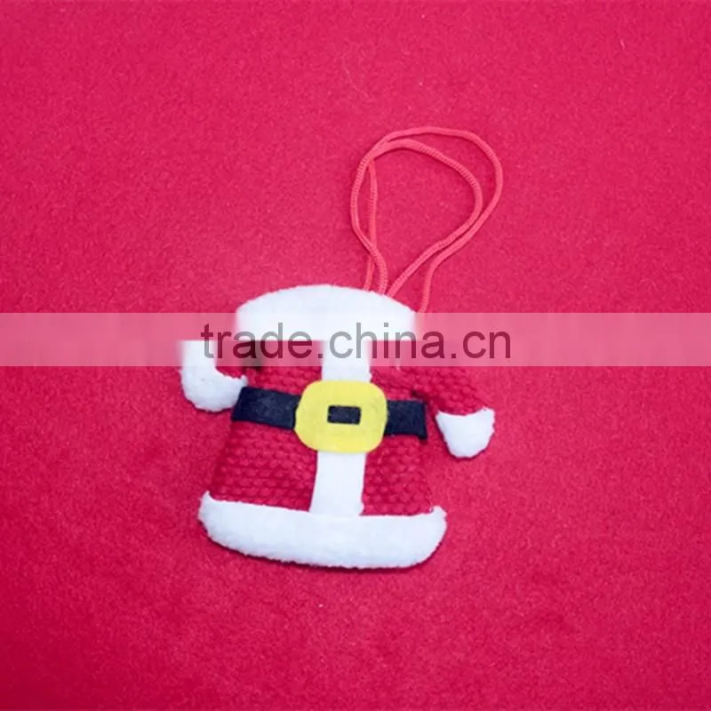 New Products Movable Christmas Gift Cheap Tableware Knife Fork Bag Christmas Decoration