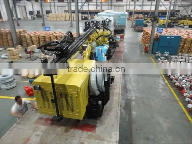 2014 Hot stone drilling crawler rig, crawler drill machine for stone quarry plant