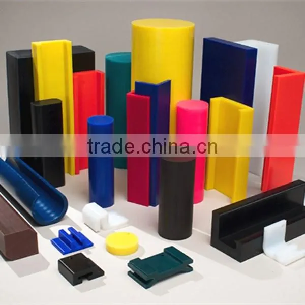 Custom wear resistant Plastic uhmwpe parts linear guide rail