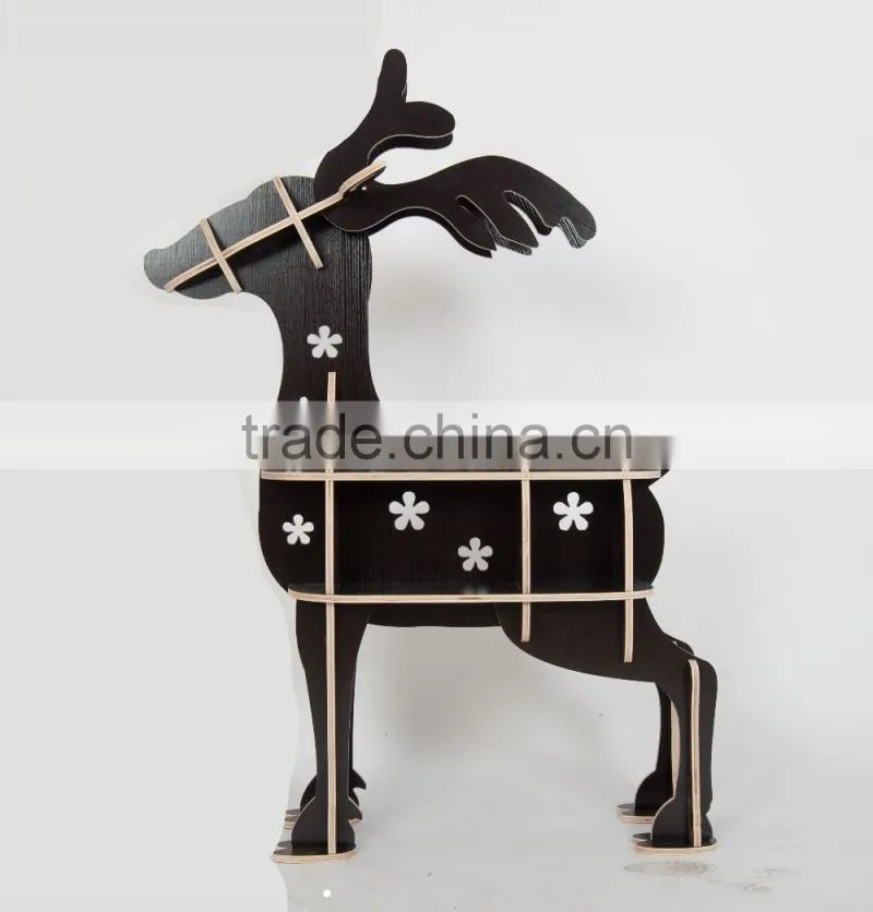 MDF Wooden Animal Shaped Book Shelf