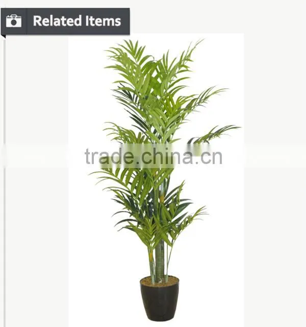 Artificial wholesale bamboo trunk and leaves for indoor and outdoor landcaping decoration