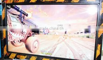 2017 DianFu 42 inch dirty driving car racing simulator game machine for sale