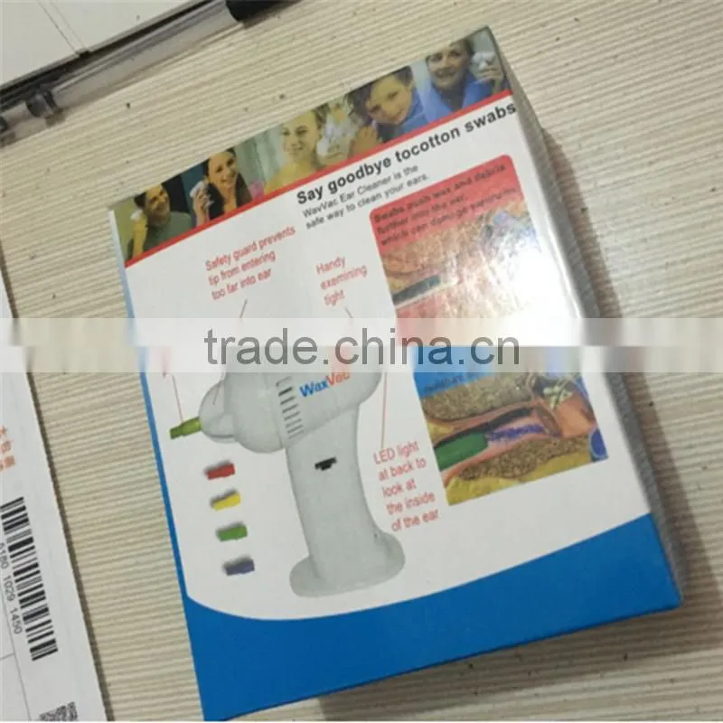 Hot Sale on TV Plastic Cheap ear cleaner with LED Light ear wax remover