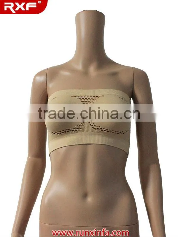 SEAMLESS NET BRA DESIGNS/ SPORTS BRA WITH PADDED