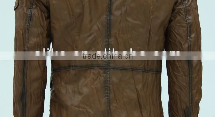 ALIKE brand fashion man real leather jacket