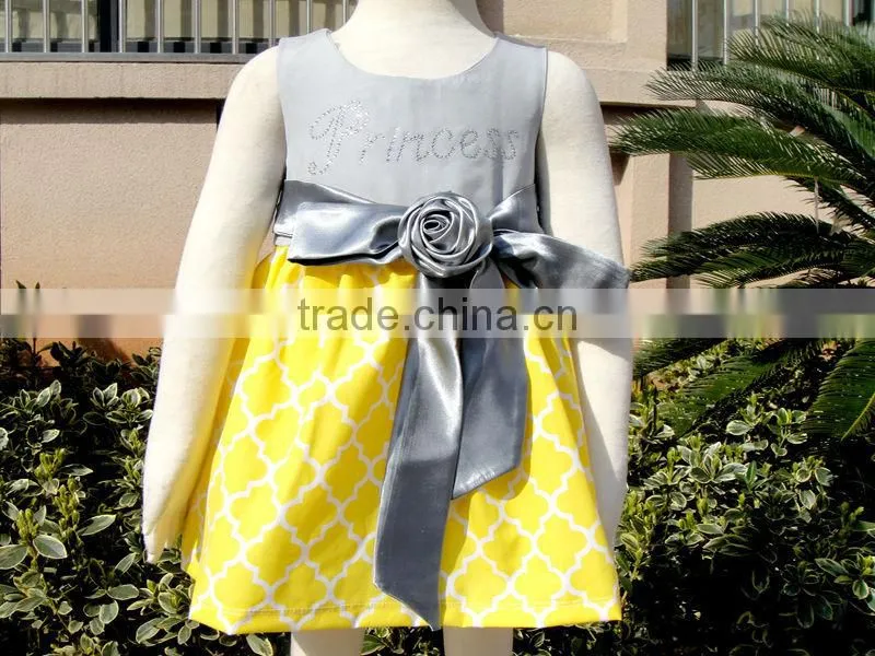 hot sale in morth america market child baby dress model dress made in China