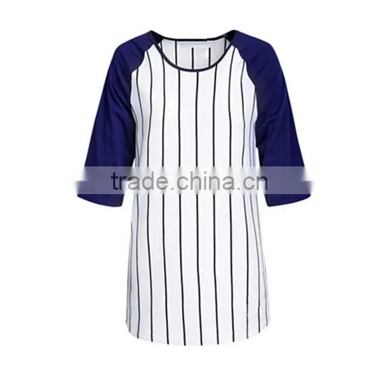 Cannda custom stripe baseball jersey