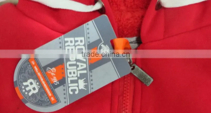 stock wholesale fleece jacket sherpa lined hooded fleece jacket /coat