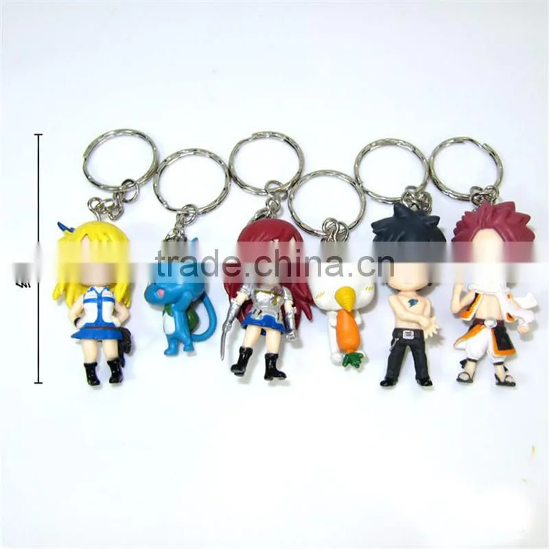 cartoon anime Fairy tail model action figure doll toys PVC figure wholesale toys