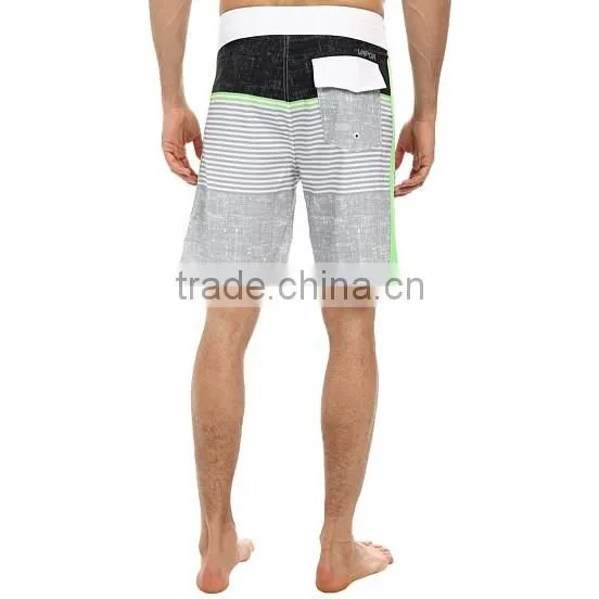 men custom board shorts zip up with your own logo