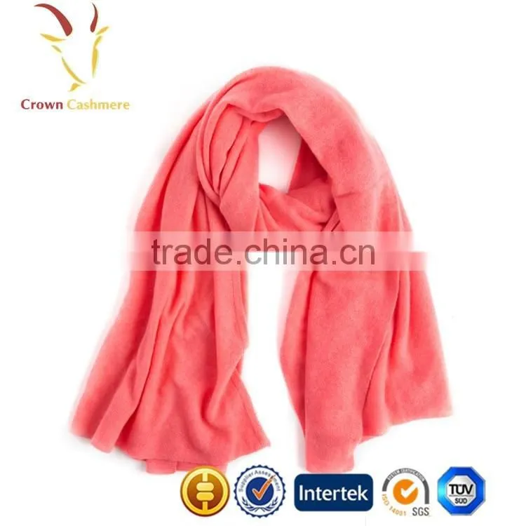 Hot Selling Silk Solid Long Women Thick Wool Scarfs