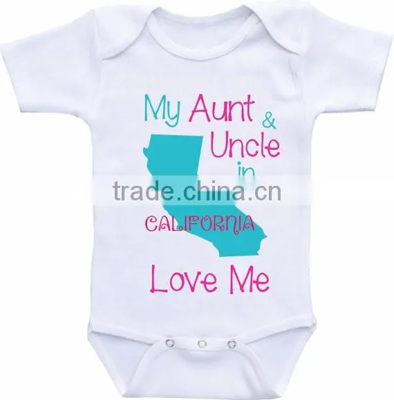 Customize Toddler Baby Onesie 100% Organic Cotton Clothing Comfortable baby bodysuit Baby Clothes bodysuit